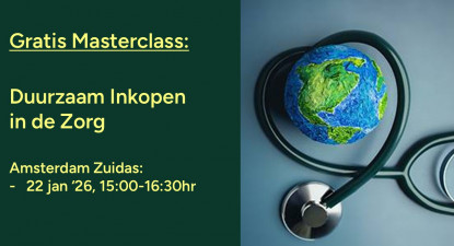 Gratis Masterclass: Duurzaam Inkopen in de Zorg