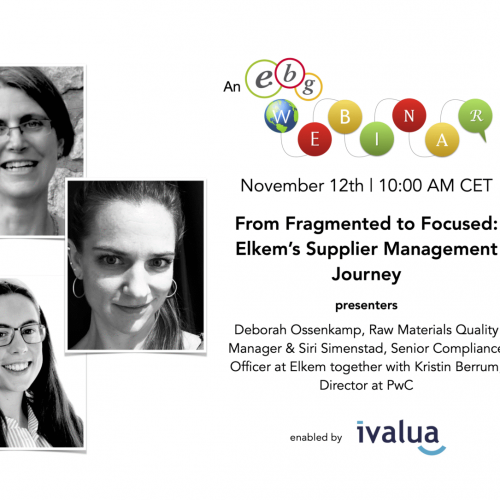 Webinar: From Fragmented to Focused: Elkem&rsquo;s Supplier Management Journey
