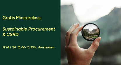 Gratis Masterclass: Sustainable Procurement & CSRD